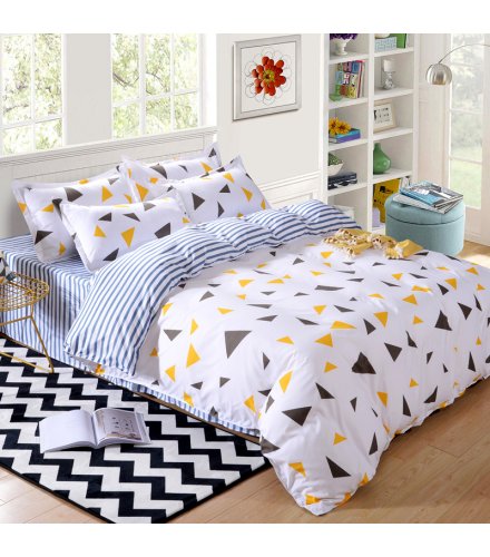 HD142 - Sunny Day Luxury High Quality 4pcs Queen Bedding Set